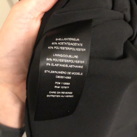 Alice and Olivia black off the shoulder mini dress - Picture 3 of 3